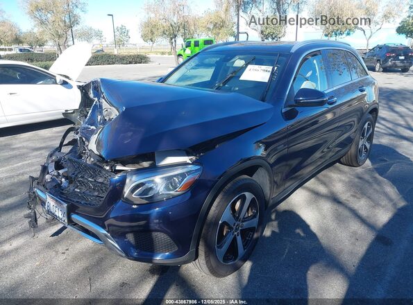 WDC0G5EB9KF569247 2019 MERCEDES-BENZ GLC 350E Blue Przód lewy