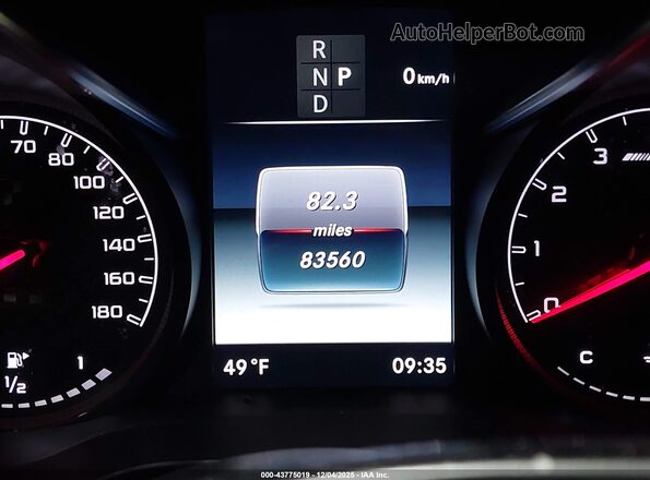 WDC0G6EB1KF580636 2019 MERCEDES-BENZ AMG GLC 43 Черный 
