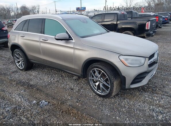 WDC0G8EBXLF735066 2020 MERCEDES-BENZ GLC 300 Серебряный Передняя правая четверть