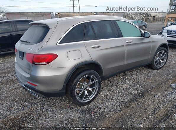 WDC0G8EBXLF735066 2020 MERCEDES-BENZ GLC 300 Серебряный Задняя правая четверть