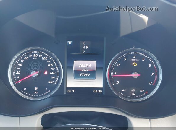 WDC0J4KB1HF257027 2017 MERCEDES-BENZ GLC 300 COUPE Серый Вид задних сидений