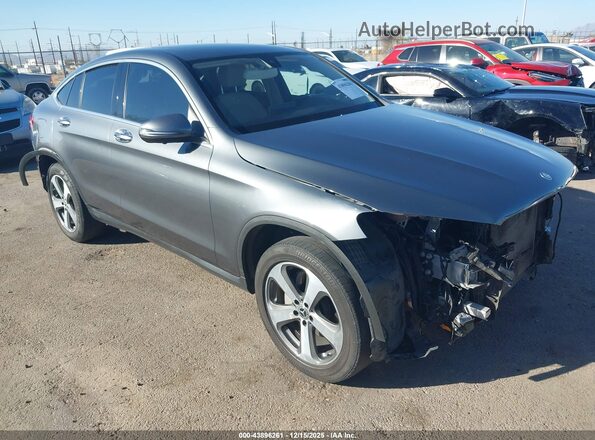 WDC0J4KB1HF257027 2017 MERCEDES-BENZ GLC 300 COUPE Серый Передняя правая четверть