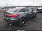 2018 Mercedes-benz Glc 300 Coupe 4matic Gray vin: WDC0J4KB9JF296017