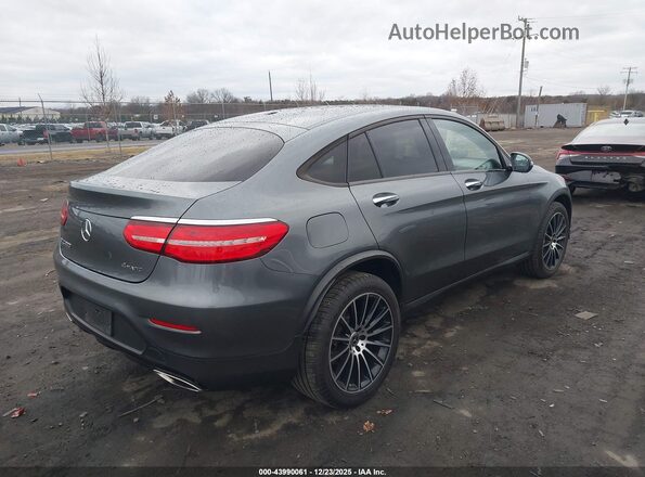 WDC0J4KB9JF296017 2018 MERCEDES-BENZ GLC 300 COUPE Gray Rear right