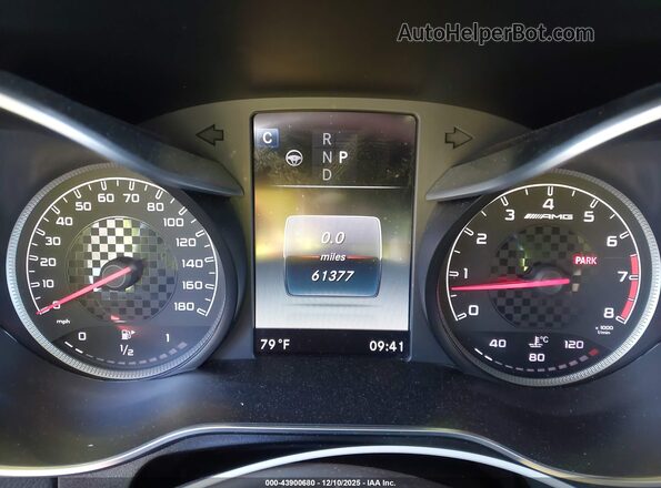 WDC0J6EB7HF278567 2017 MERCEDES-BENZ AMG GLE 43 COUPE Красный Вид задних сидений