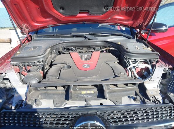 WDC0J6EB7HF278567 2017 MERCEDES-BENZ AMG GLE 43 COUPE Красный Вид сзади