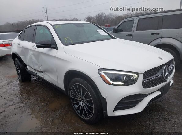 WDC0J8EB0LF699566 2020 MERCEDES-BENZ GLC 300 COUPE White Դիմացի տեսք