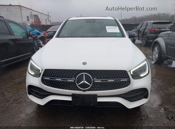 WDC0J8EB0LF699566 2020 MERCEDES-BENZ GLC 300 COUPE White Սարքավորումների վահանակի տեսք