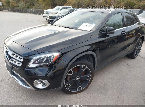 WDCTG4EB0KJ550039 2019 MERCEDES-BENZ GLA 250 Black წინა მარცხენა ხედი სამი მეოთხედიდან