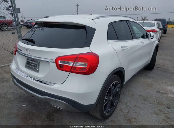 WDCTG4EB1KU009502 2019 MERCEDES-BENZ GLA 250 White Trasero derecho