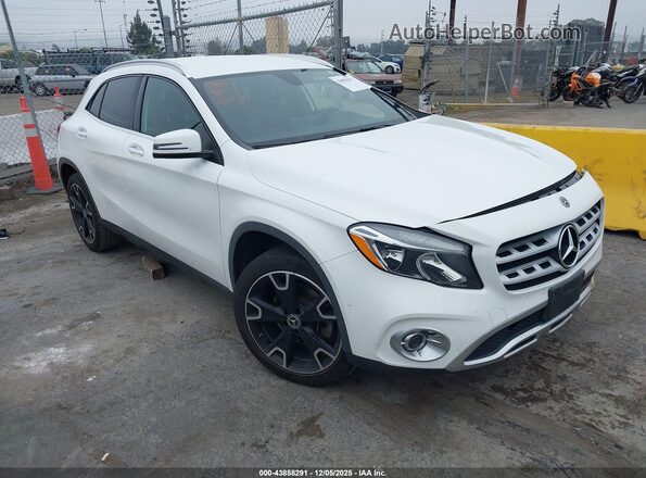 WDCTG4EB1KU009502 2019 MERCEDES-BENZ GLA 250 White Delantero derecho
