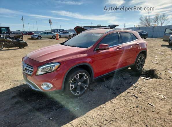 WDCTG4EB2LU028576 2020 MERCEDES-BENZ GLA Красный Передняя левая четверть