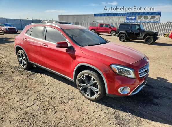WDCTG4EB2LU028576 2020 MERCEDES-BENZ GLA Красный Передняя правая четверть