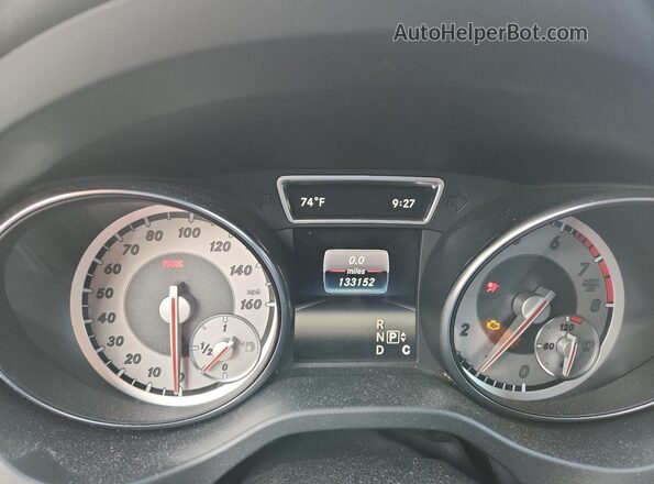 WDCTG4EB3GJ202369 2016 MERCEDES-BENZ GLA White Widok zestawu wskaźników