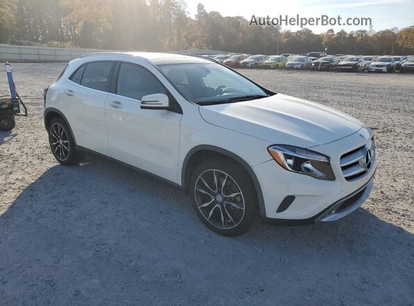 WDCTG4EB4GJ192080 2016 MERCEDES-BENZ GLA Белый Передняя правая четверть