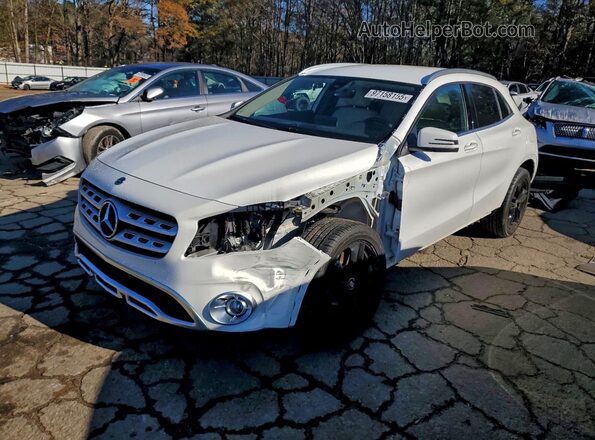 WDCTG4EB5KU008546 2019 MERCEDES-BENZ GLA White წინა მარცხენა ხედი სამი მეოთხედიდან