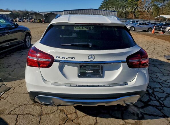 WDCTG4EB5KU008546 2019 MERCEDES-BENZ GLA White უკანა ხედი