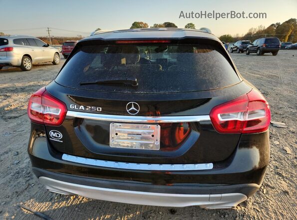 WDCTG4EB6HJ316349 2017 MERCEDES-BENZ GLA Black Հետևի տեսք