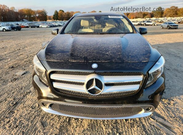 WDCTG4EB6HJ316349 2017 MERCEDES-BENZ GLA Black Դիմացի տեսք