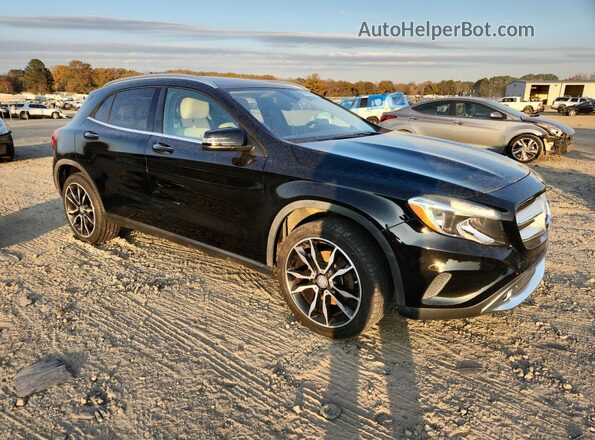WDCTG4EB6HJ316349 2017 MERCEDES-BENZ GLA Black Առջևի աջ
