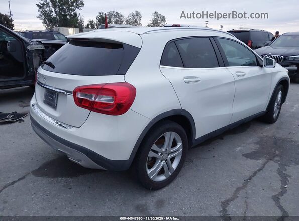 WDCTG4EB6HJ350114 2017 MERCEDES-BENZ GLA 250 White Tył prawy