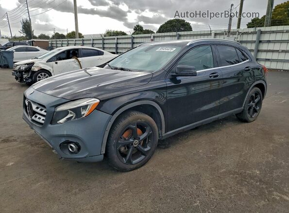 WDCTG4EB6JJ458724 2018 MERCEDES-BENZ GLA Black Przód lewy