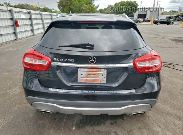 WDCTG4EB6JJ458724 2018 MERCEDES-BENZ GLA Black Widok z tyłu