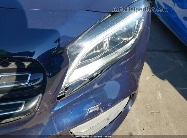 WDCTG4EB6JJ529646 2018 MERCEDES-BENZ GLA 250 Blue Widok z przodu