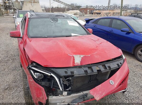 WDCTG4EB6KU001931 2019 MERCEDES-BENZ GLA 250 Red წინა ხედი
