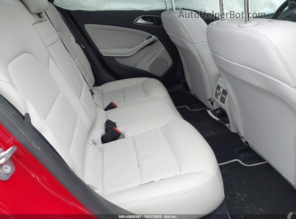 WDCTG4EB6KU001931 2019 MERCEDES-BENZ GLA 250 Red VIN კოდის სტიკერის ხედი
