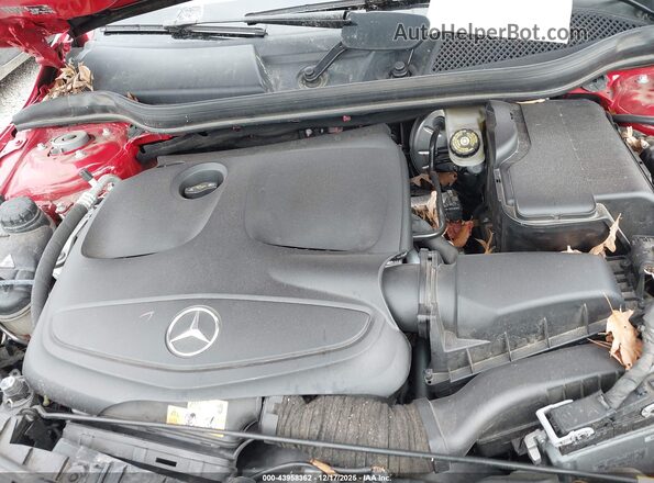WDCTG4EB6KU001931 2019 MERCEDES-BENZ GLA 250 Red უკანა ხედი
