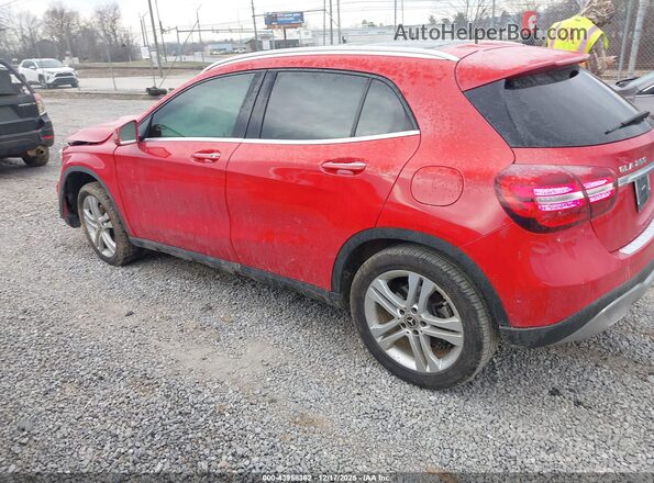 WDCTG4EB6KU001931 2019 MERCEDES-BENZ GLA 250 Red უკანა მარცხენა