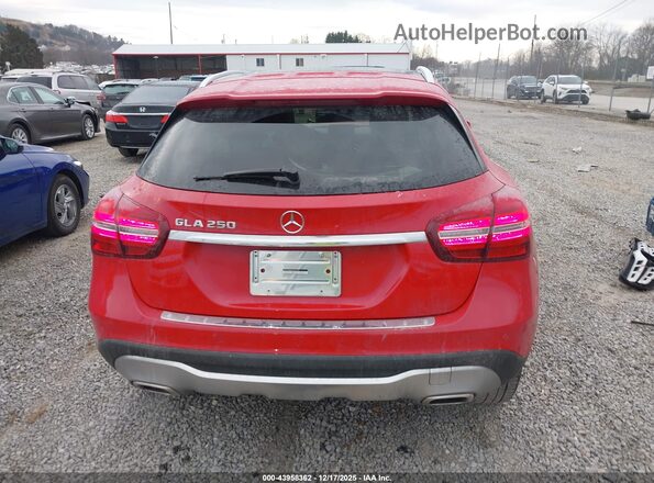 WDCTG4EB6KU001931 2019 MERCEDES-BENZ GLA 250 Red 