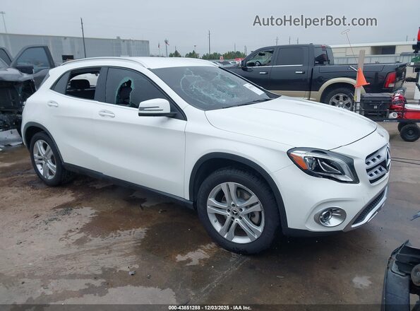 WDCTG4EBXLU027384 2020 MERCEDES-BENZ GLA 250 White Front right