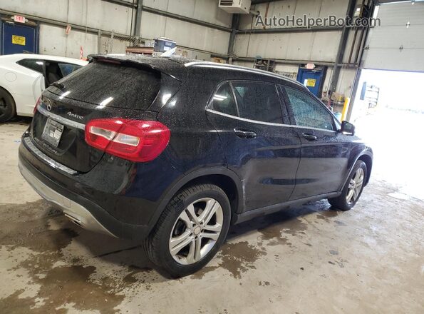 WDCTG4GB0GJ271789 2016 MERCEDES-BENZ GLA Black Trasero derecho