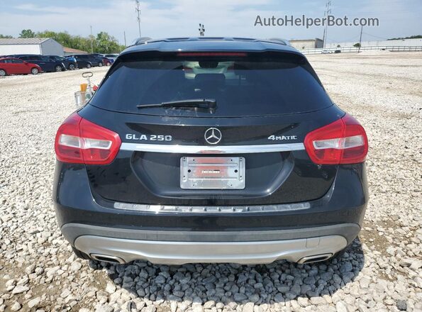 WDCTG4GB2HJ337888 2017 MERCEDES-BENZ GLA Black Հետևի տեսք