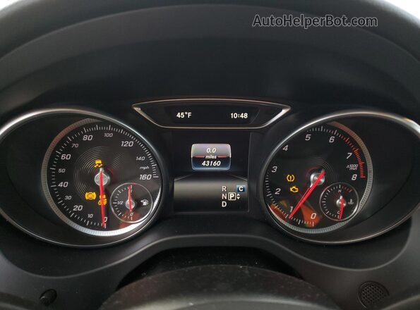 WDCTG4GB2LU023066 2020 MERCEDES-BENZ GLA White ხელსაწყოთა პანელის ხედი