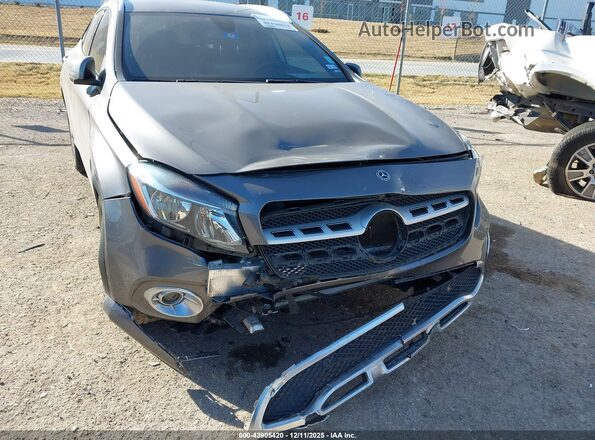 WDCTG4GB6KJ577663 2019 MERCEDES-BENZ GLA 250 Gray Вид спереду