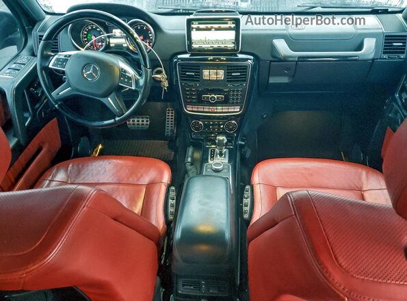 WDCYC3KF0GX248158 2016 MERCEDES-BENZ G-CLASS Серый Вид панели приборов