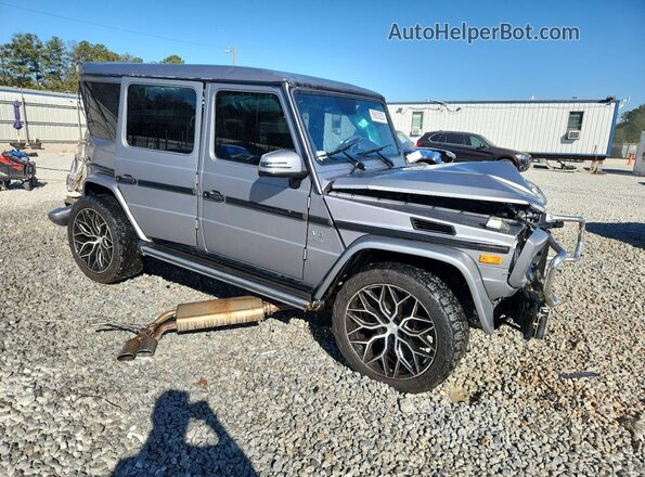 WDCYC3KH1JX292159 2018 MERCEDES-BENZ G-CLASS Серый Передняя правая четверть