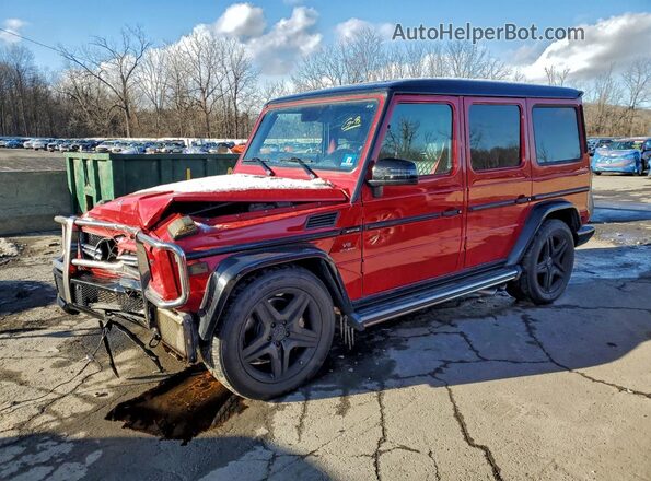 WDCYC7DF0HX264057 2017 MERCEDES-BENZ G-CLASS Красный Передняя левая четверть
