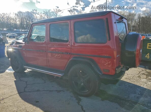 WDCYC7DF0HX264057 2017 MERCEDES-BENZ G-CLASS Красный Задняя левая четверть