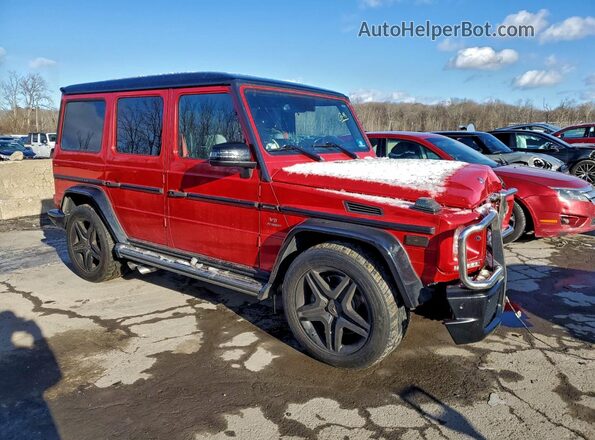 WDCYC7DF0HX264057 2017 MERCEDES-BENZ G-CLASS Красный Передняя правая четверть