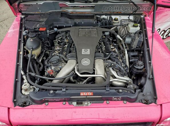 WDCYC7DF1HX270191 2017 MERCEDES-BENZ G-CLASS Silver Widok komory silnika