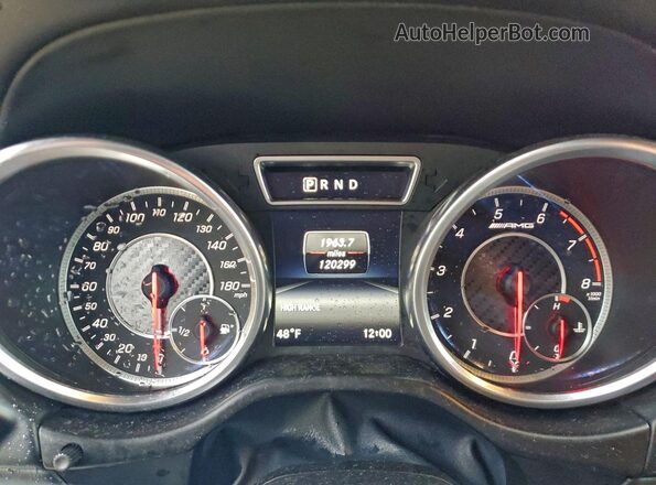 WDCYC7DF1HX270191 2017 MERCEDES-BENZ G-CLASS Silver Widok zestawu wskaźników