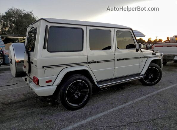 WDCYC7DF3HX267311 2017 MERCEDES-BENZ G-CLASS White Przód prawy