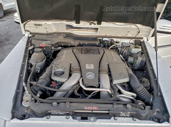 WDCYC7DF3HX267311 2017 MERCEDES-BENZ G-CLASS White Widok naklejki z numerem VIN