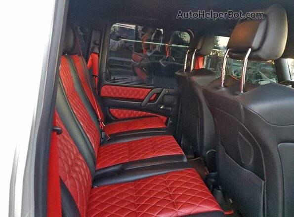 WDCYC7DF3HX267311 2017 MERCEDES-BENZ G-CLASS White Widok komory silnika