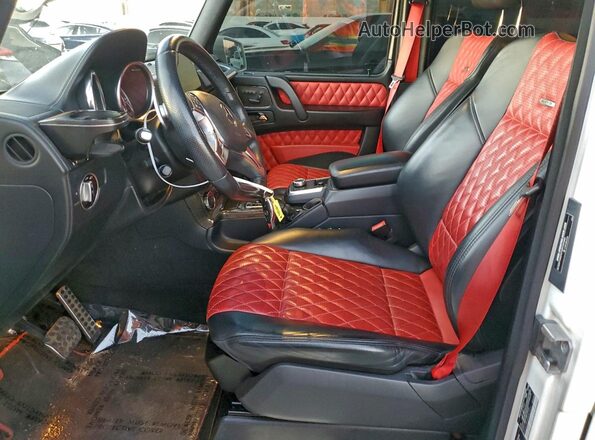WDCYC7DF3HX267311 2017 MERCEDES-BENZ G-CLASS White Widok deski rozdzielczej