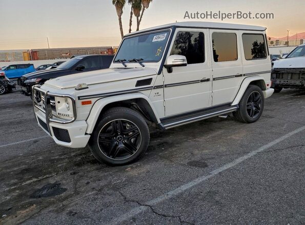 WDCYC7DF3HX267311 2017 MERCEDES-BENZ G-CLASS White Tył lewy